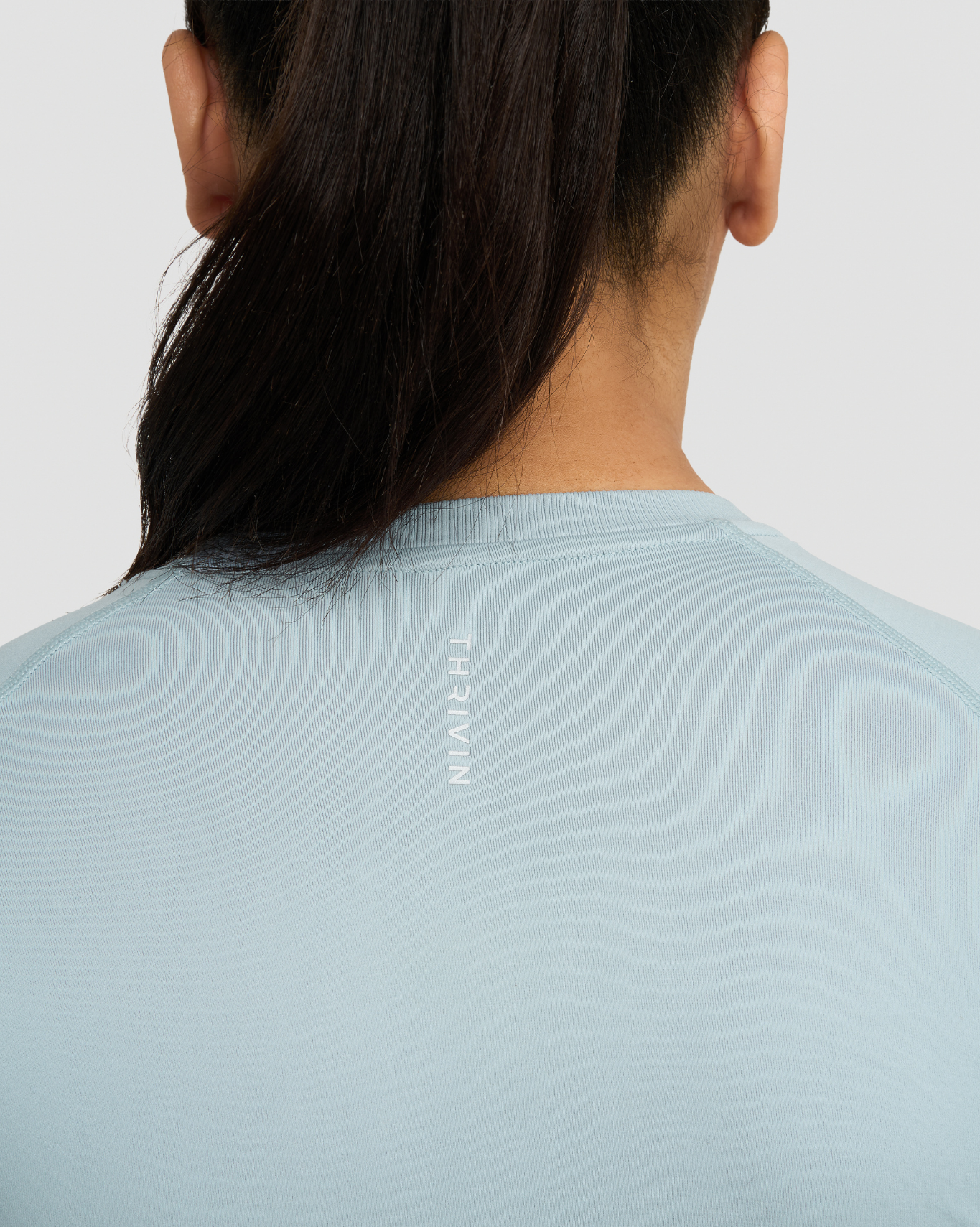 T-shirt de compression Elevate™ | Bleu brumeux