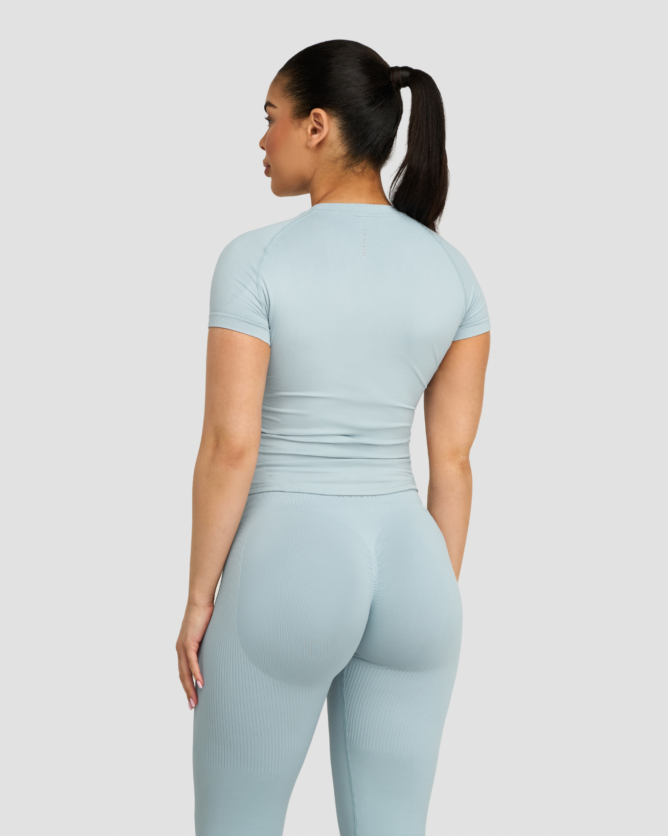 T-shirt de compression Elevate™ | Bleu brumeux