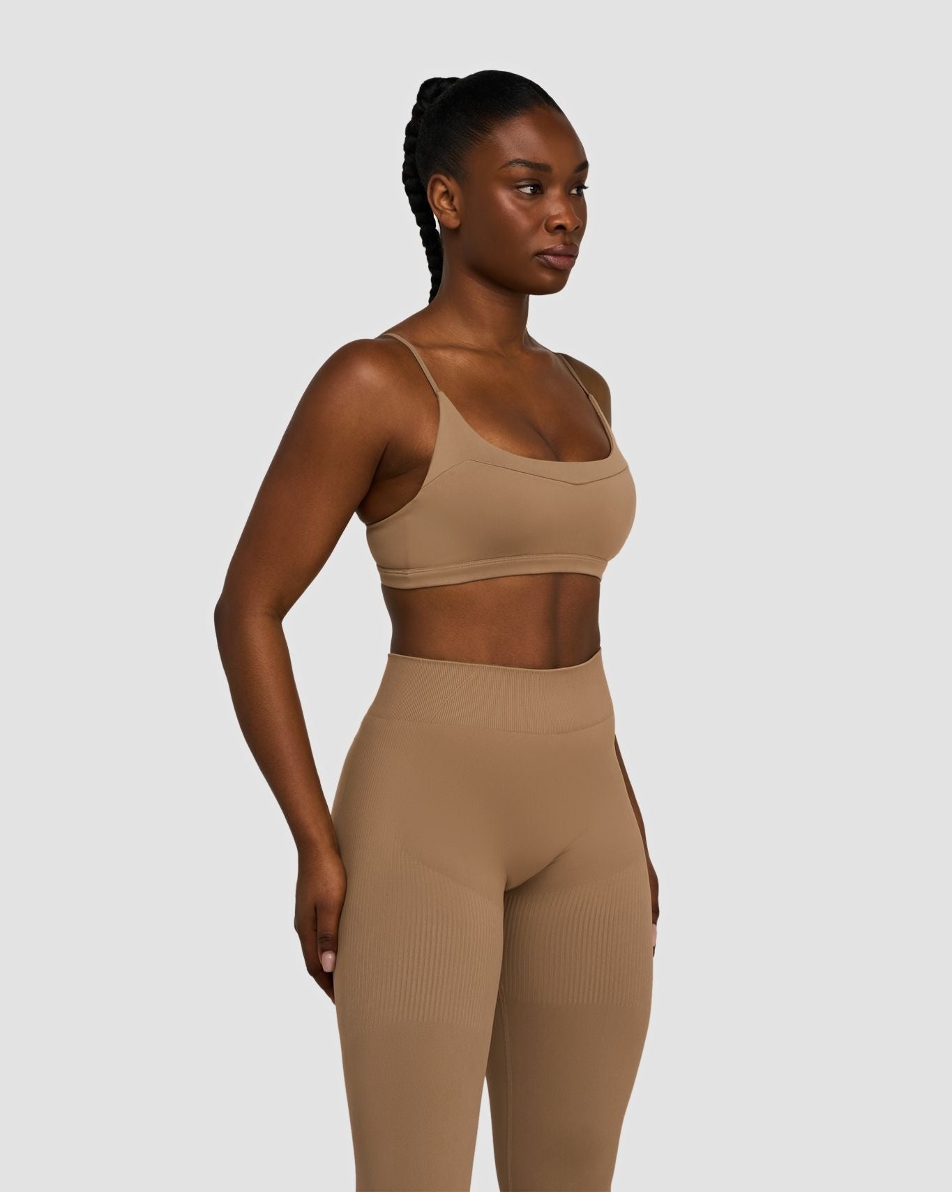 Soutien-gorge sans couture sculptant à encolure dégagée Elevate™ | Toffee