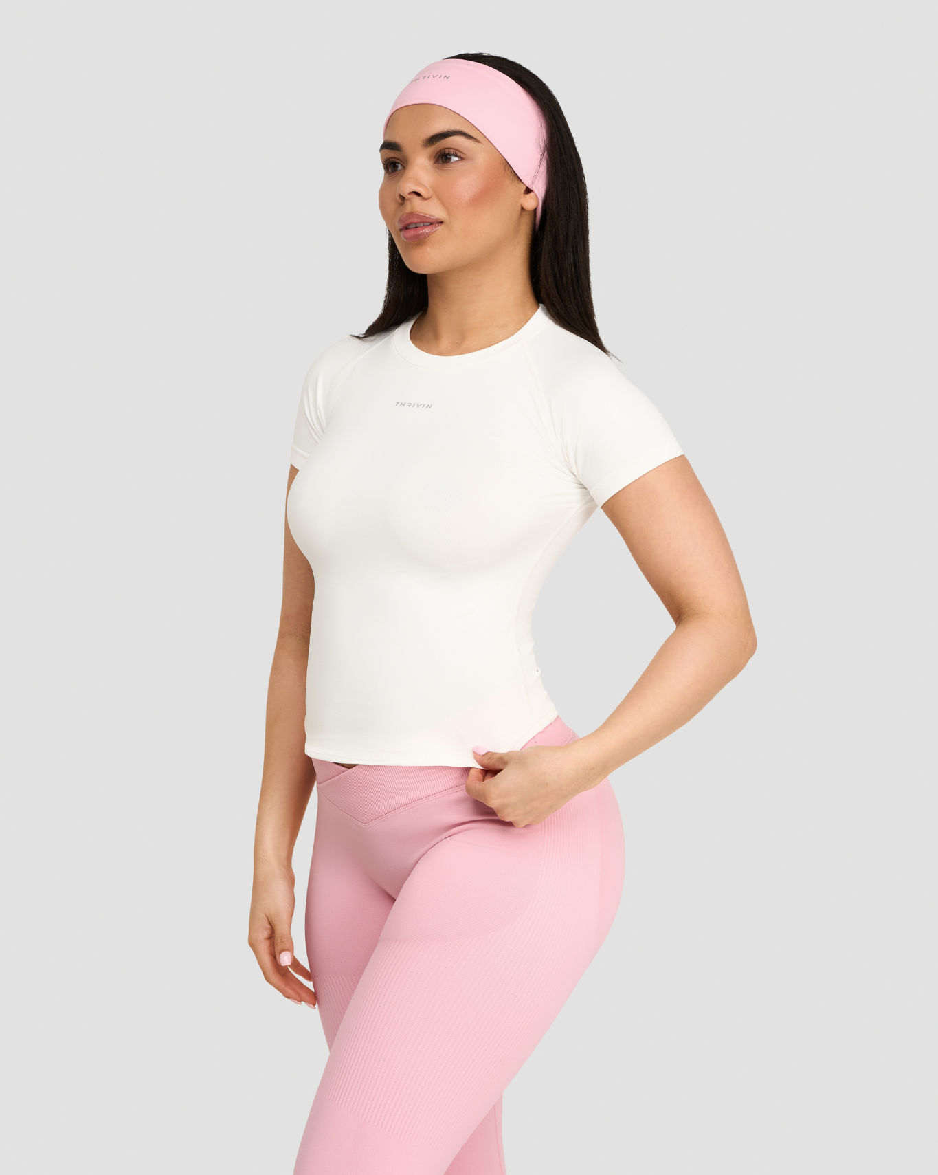 T-shirt de compression Elevate™ | Blanc