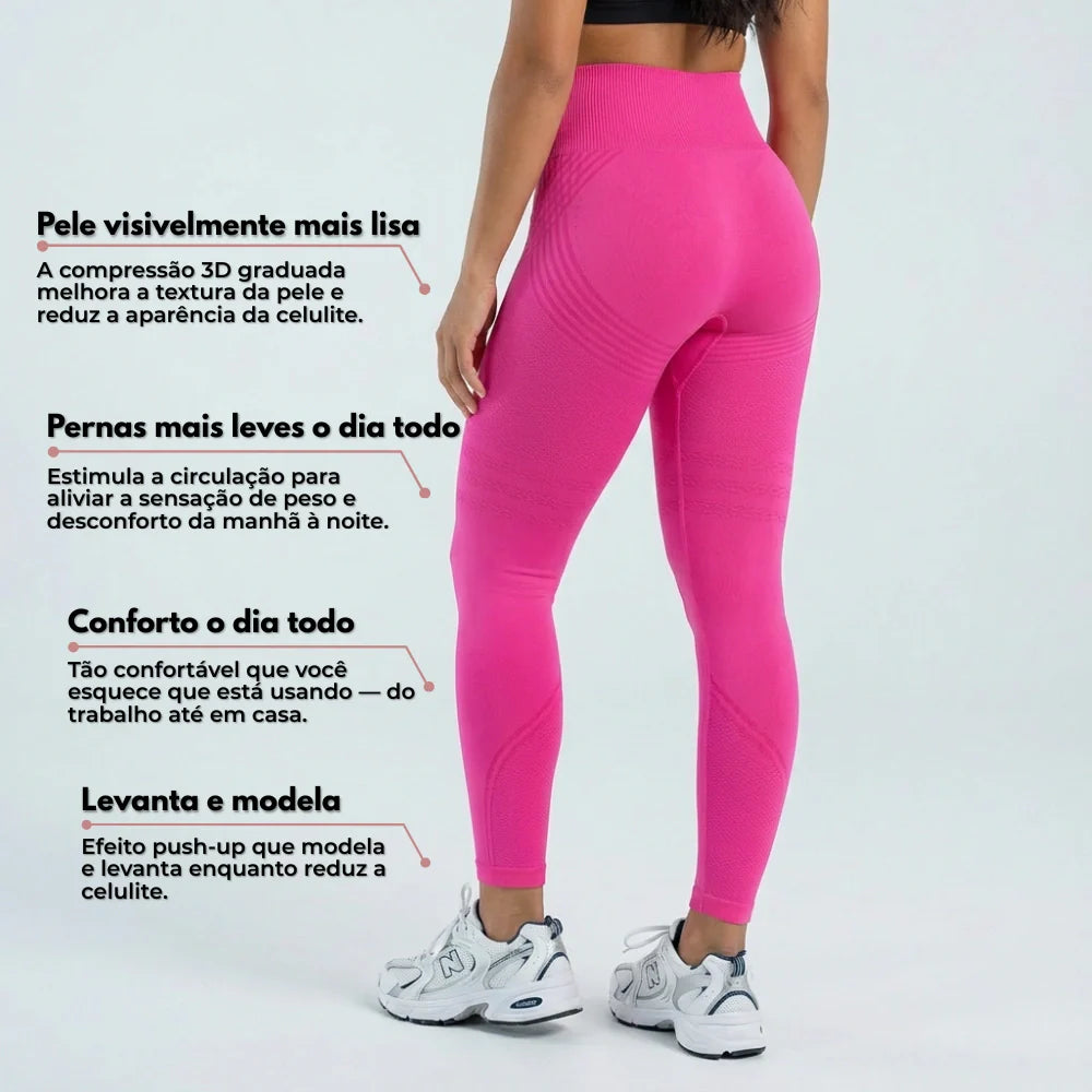Leggings Cellumove 3D - Rosa Pink