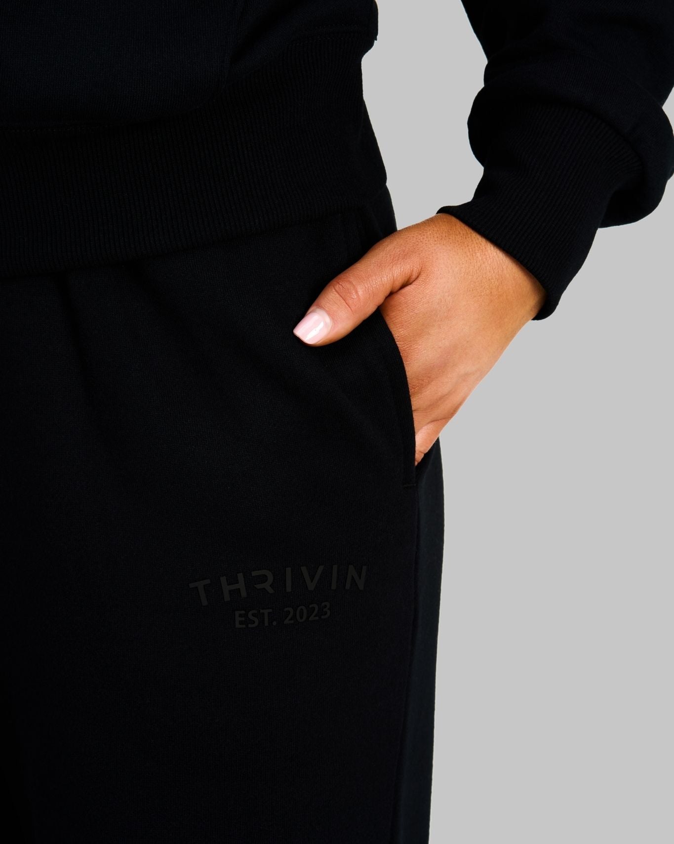 Jogger Original Coupe Droite | Noir Nuit