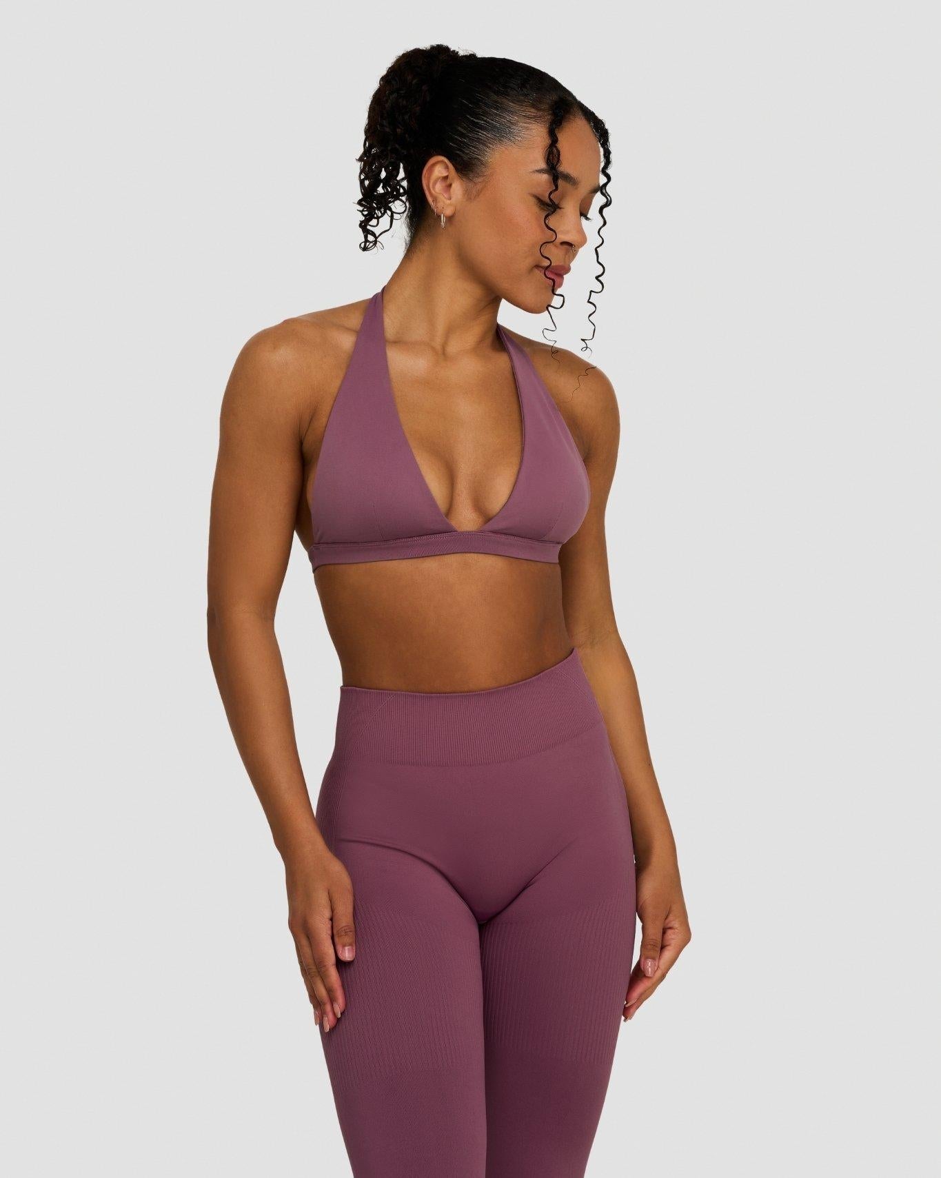 Soutien-gorge dos nu sans coutures Elevate™ Sculpting à col en V | Mauve orchidée