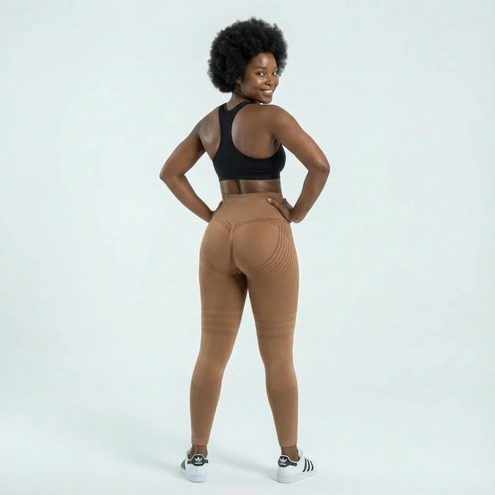 Leggings Cellumove 3D - Marron café