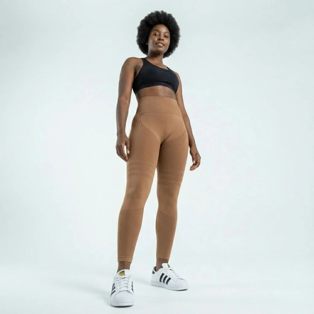 Leggings Cellumove 3D - Marron café