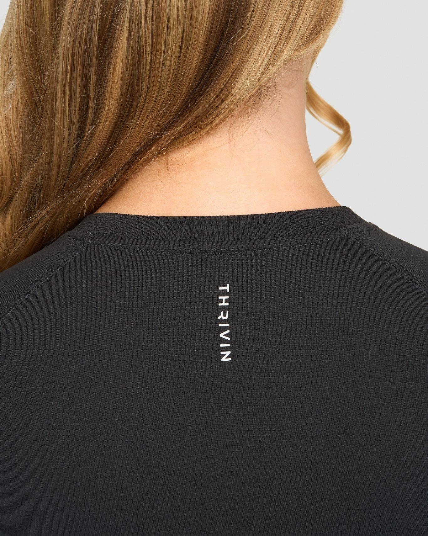 T-shirt de compression Elevate™ | Gris anthracite