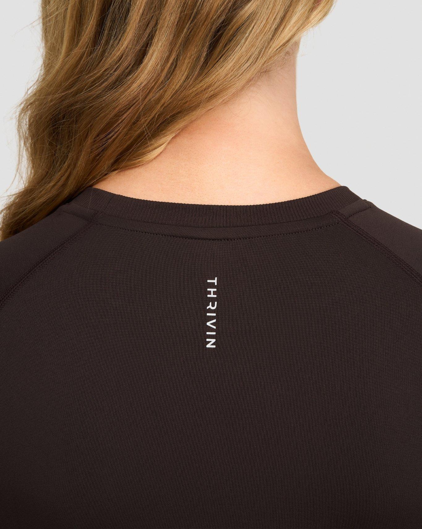 T-shirt de compression Elevate™ | Café