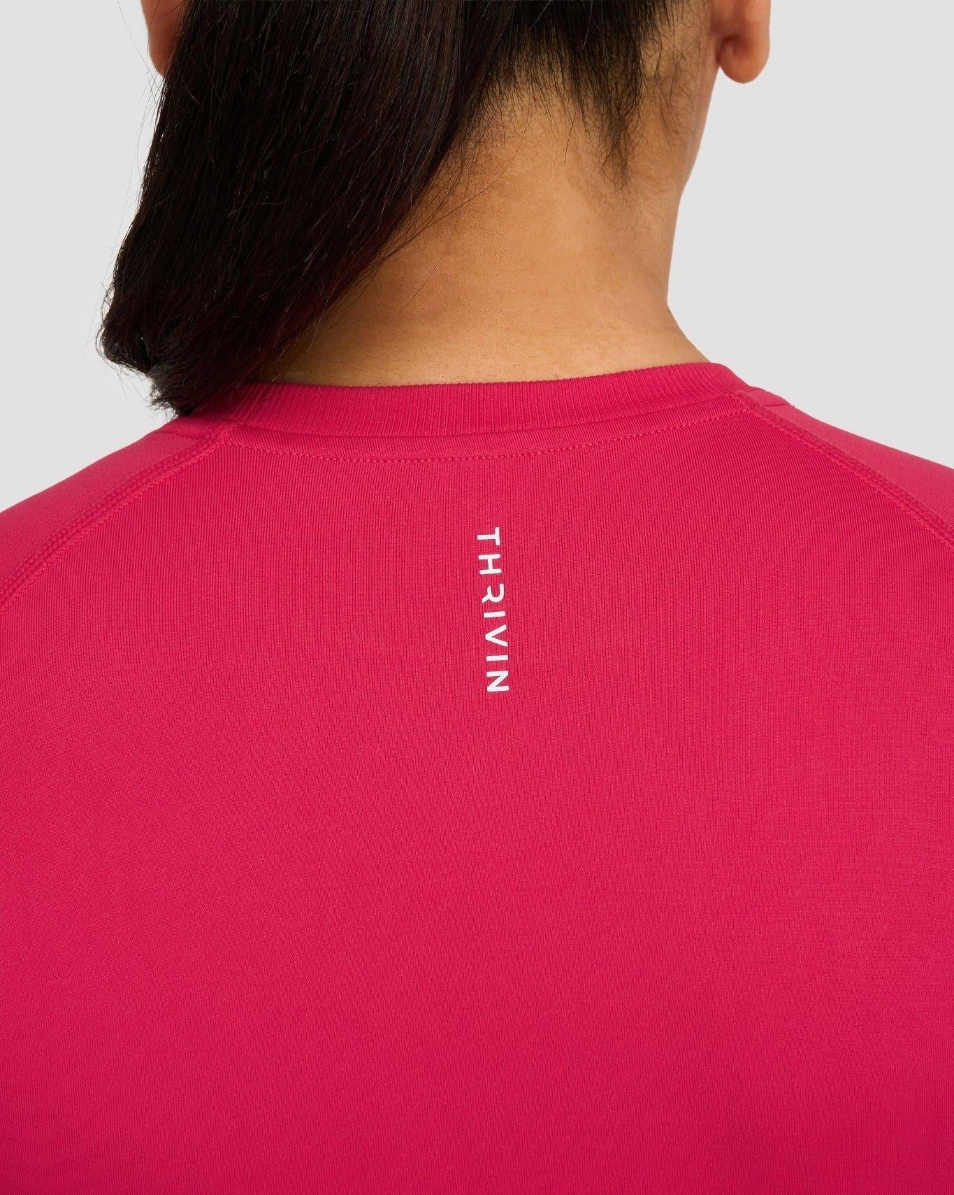 T-shirt de compression Elevate™ | Fraise