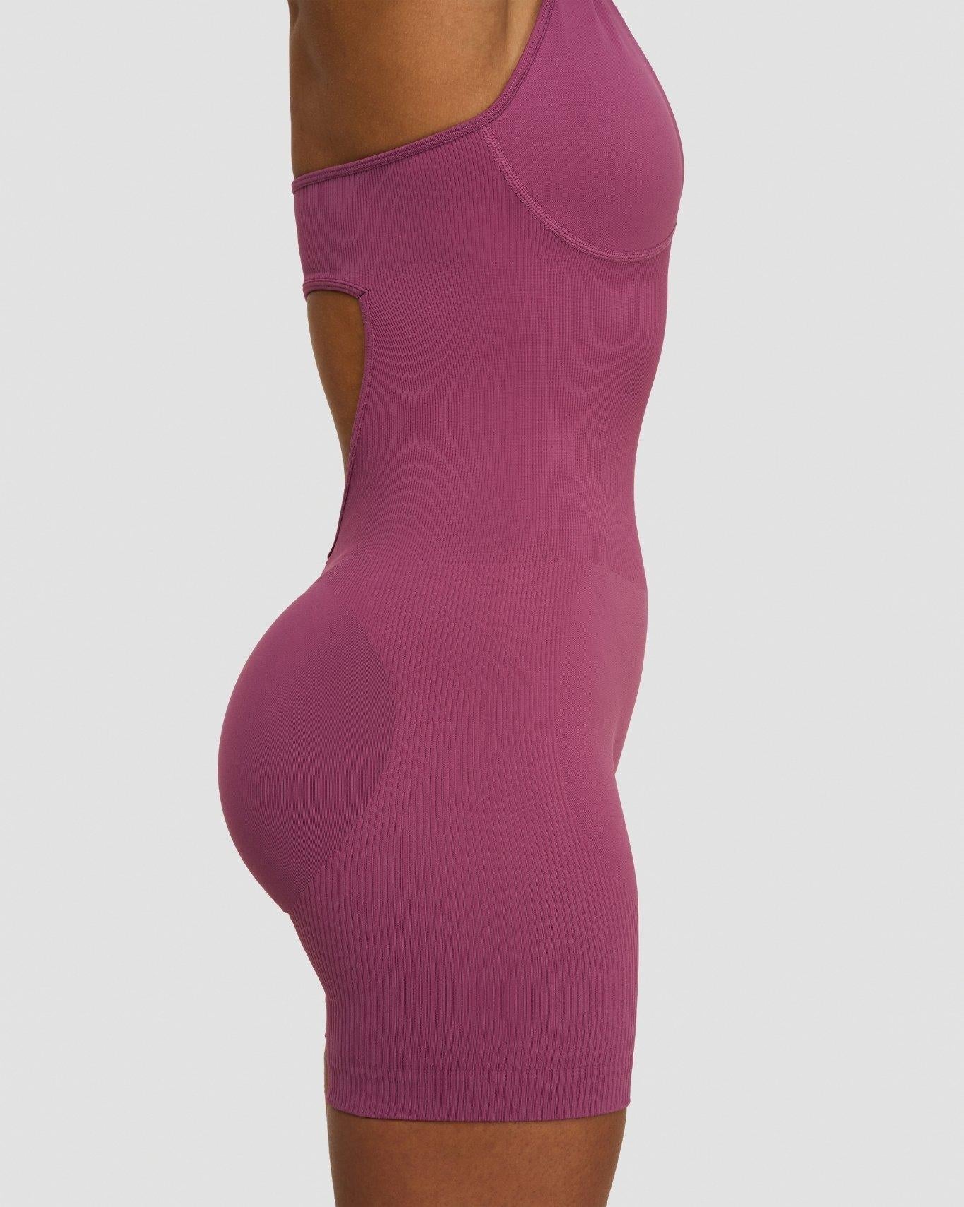 Combinaison Sculptante Dos Nu Elevate™ | Mauve Orchidée