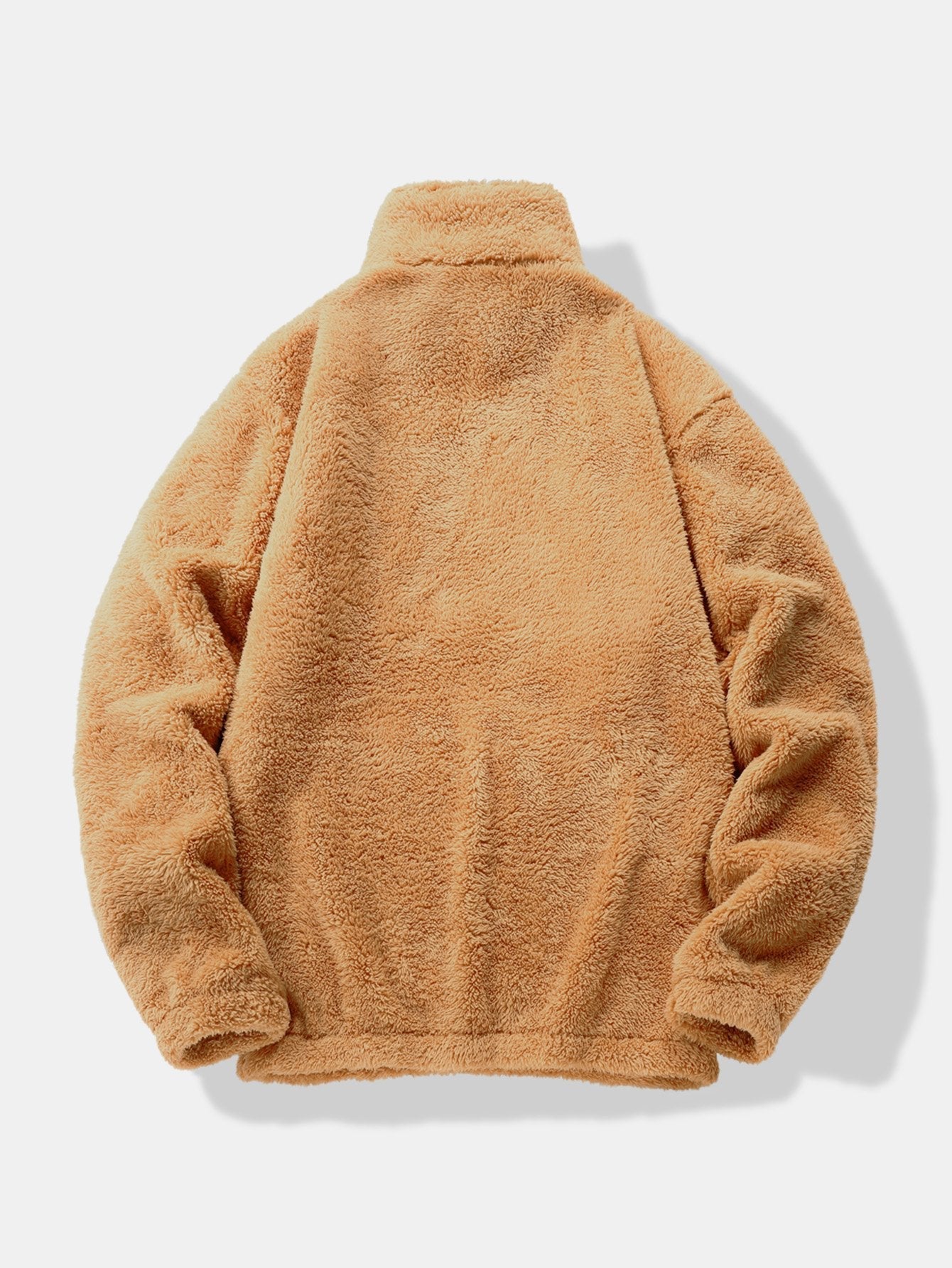 3 Peças de Moletom Teddy com Zíper de 1/4