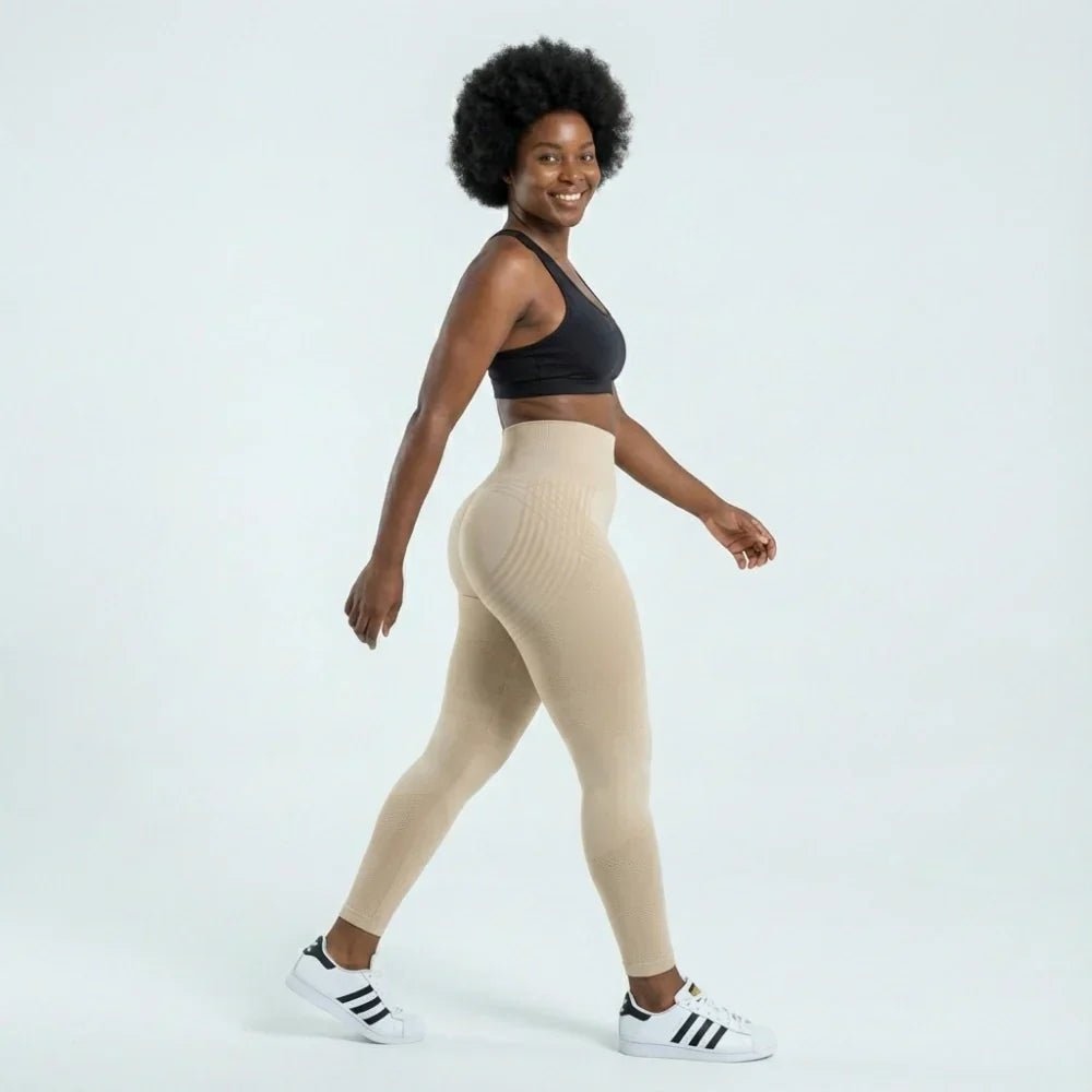 Leggings Cellumove 3D - Bege