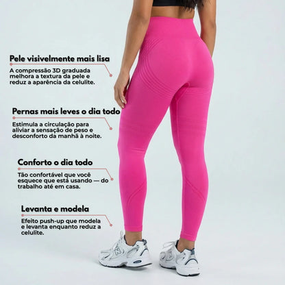 Leggings Cellumove 3D - Rosa Pink