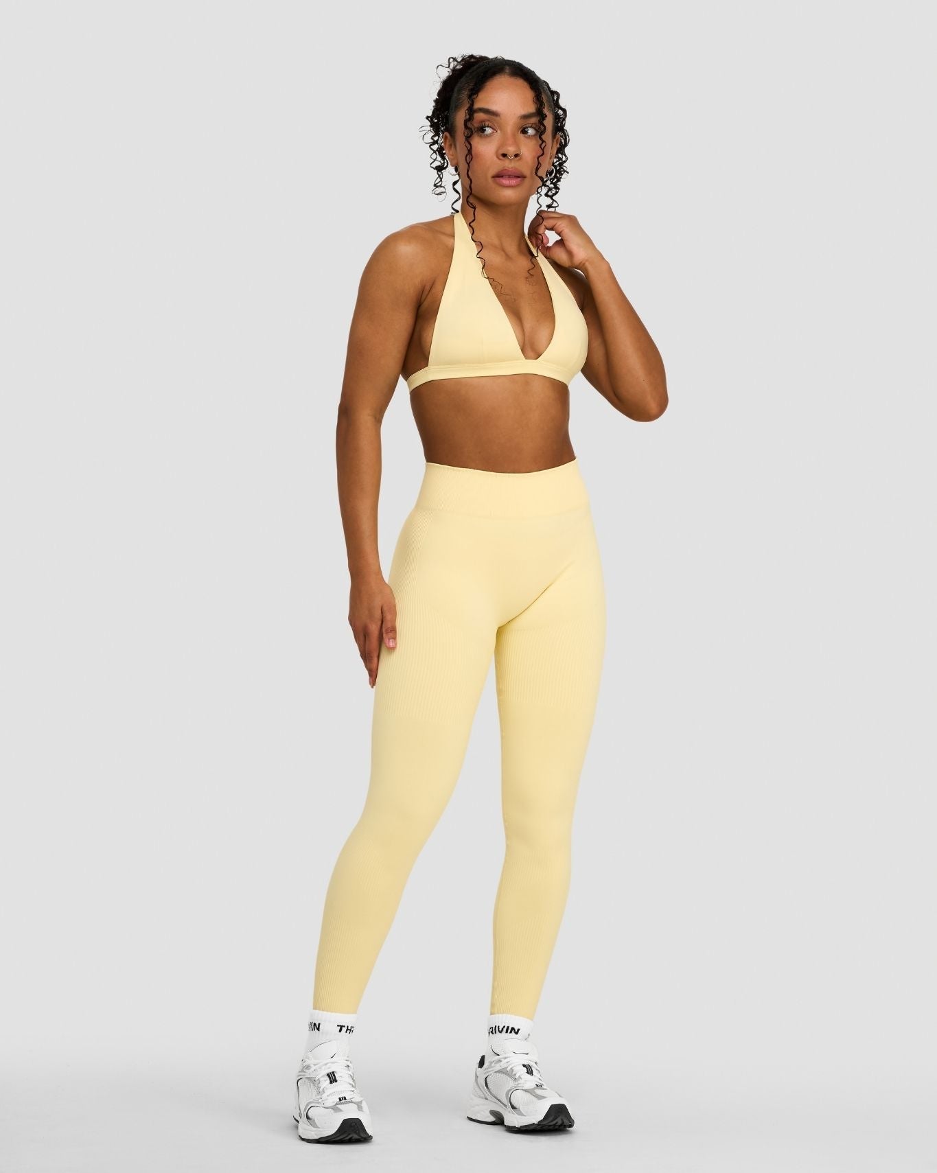 Legging Sculptant Taille Mi-Haute Elevate™ | Golden Butter