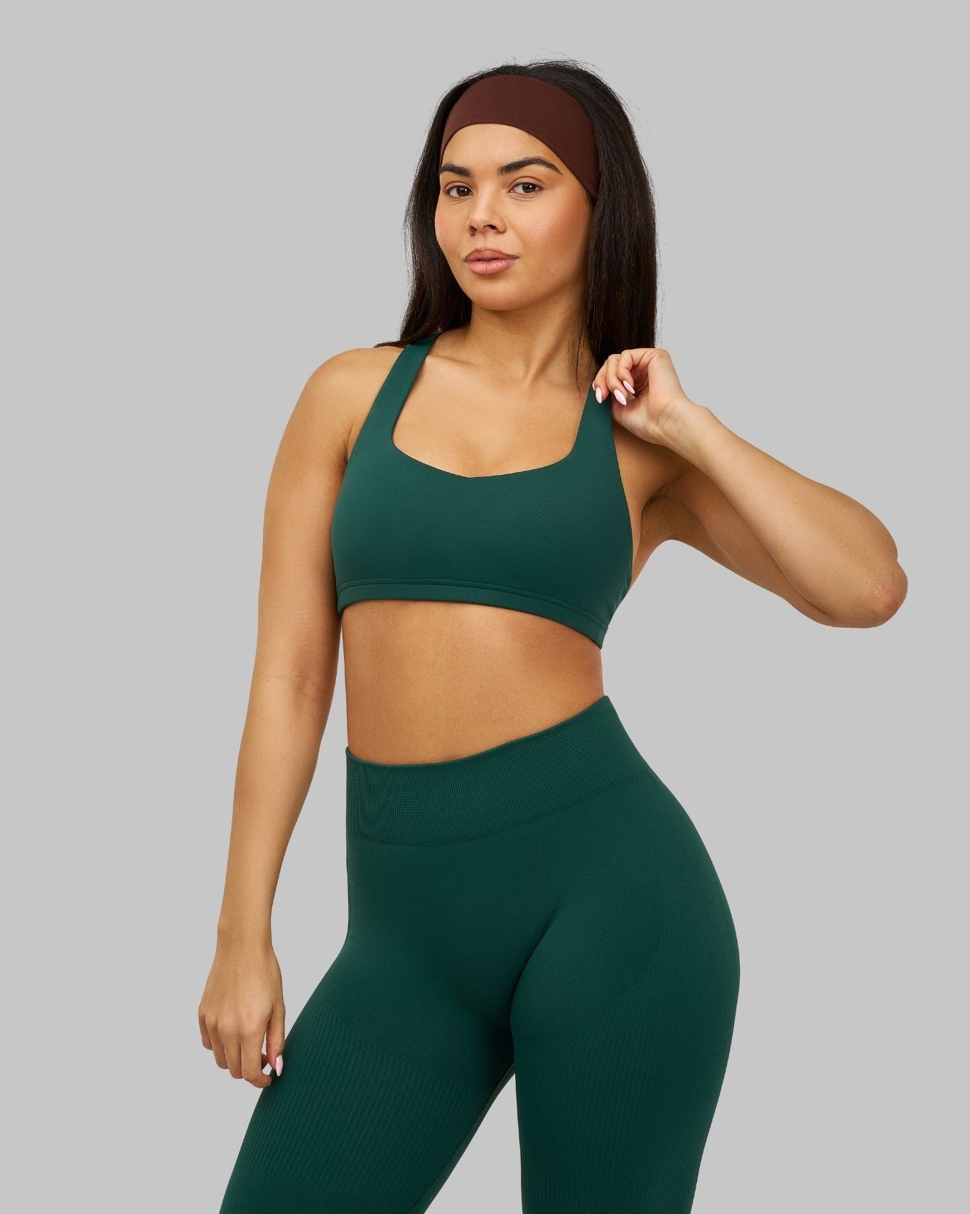 Soutien-gorge multi-position à fort impact Elevate™ Sculpting Medium | Vert Pin