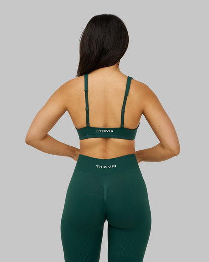 Soutien-gorge multi-position à fort impact Elevate™ Sculpting Medium | Vert Pin