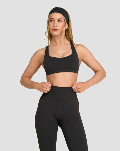Soutien-gorge multi-positions à impact moyen Elevate™ Sculpting | Gris anthracite