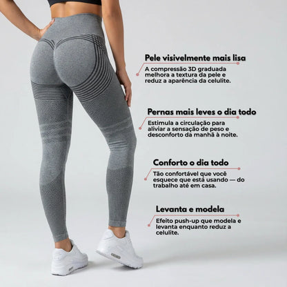 Leggings Cellumove 3D - Cinzento