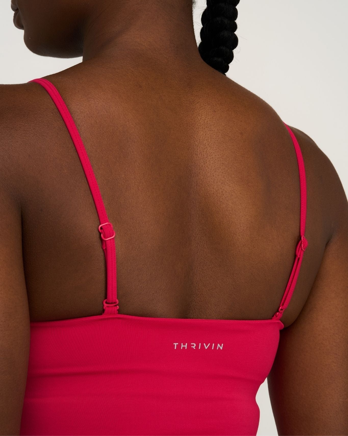 Débardeur sans coutures col rond sculptant Elevate™ | Fraise