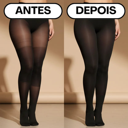 Meias-calças anticelulíticas - Redefina a sua silhueta sem esforço (Embalagem de 3)
