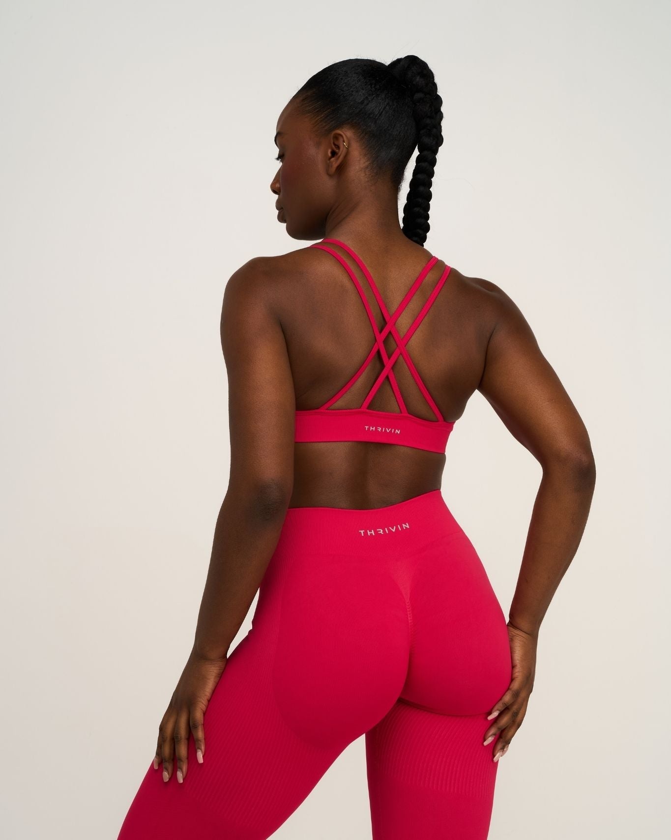 Soutien-gorge sans coutures galbant à décolleté plongeant Elevate™ | Strawberry