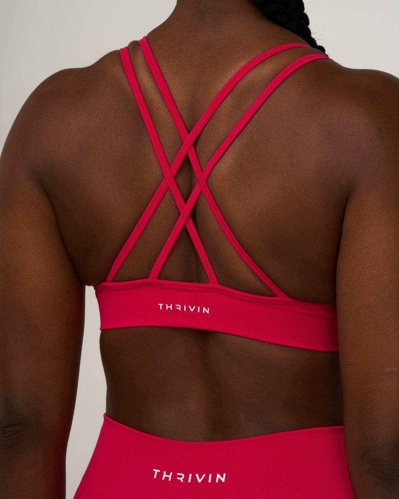 Soutien-gorge sans coutures galbant à décolleté plongeant Elevate™ | Strawberry