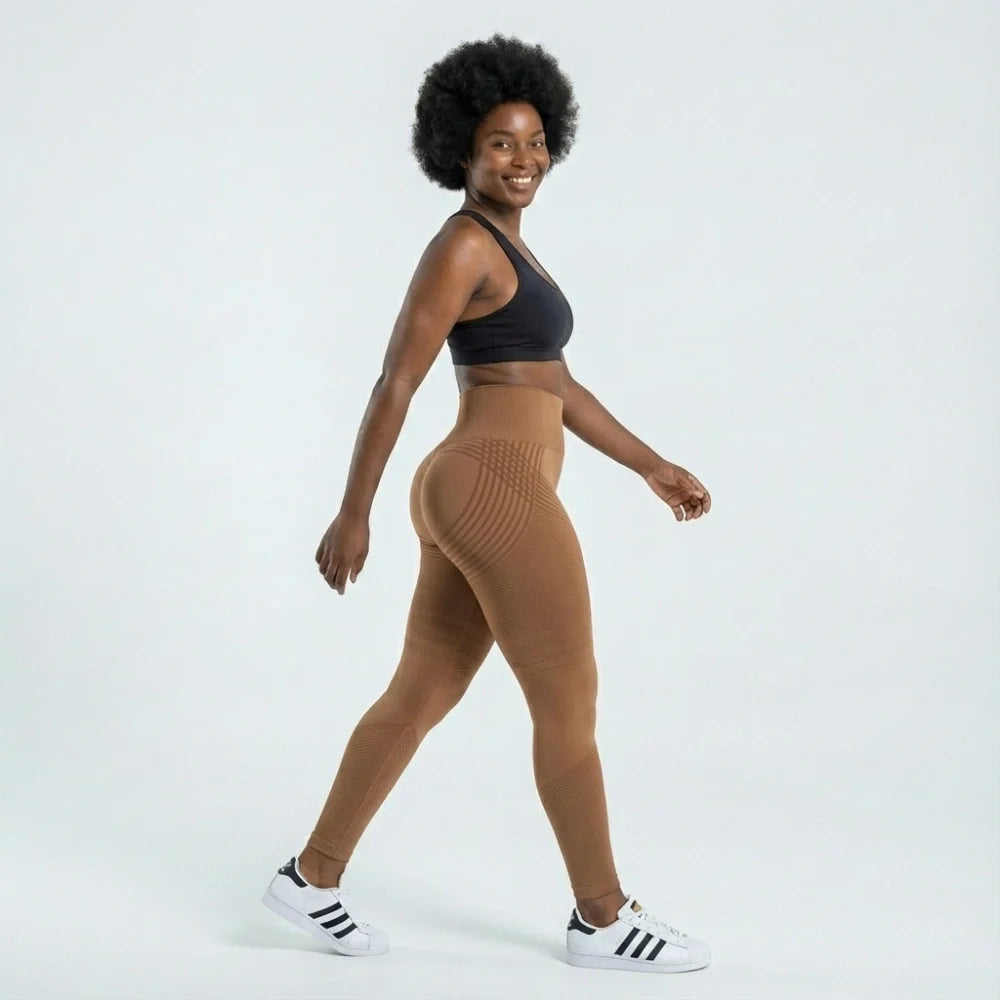 Leggings Cellumove 3D - Marron café