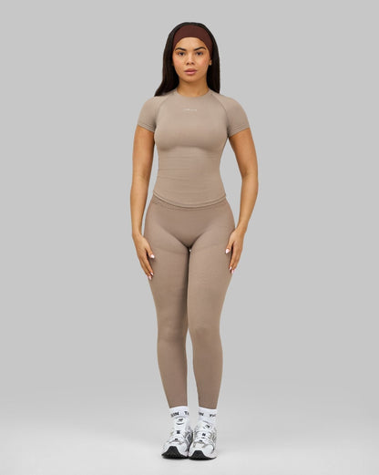 Elevate™ Compression T-shirt | Latte