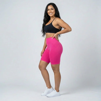 Legging courte Cellumove 3D – Rose vif