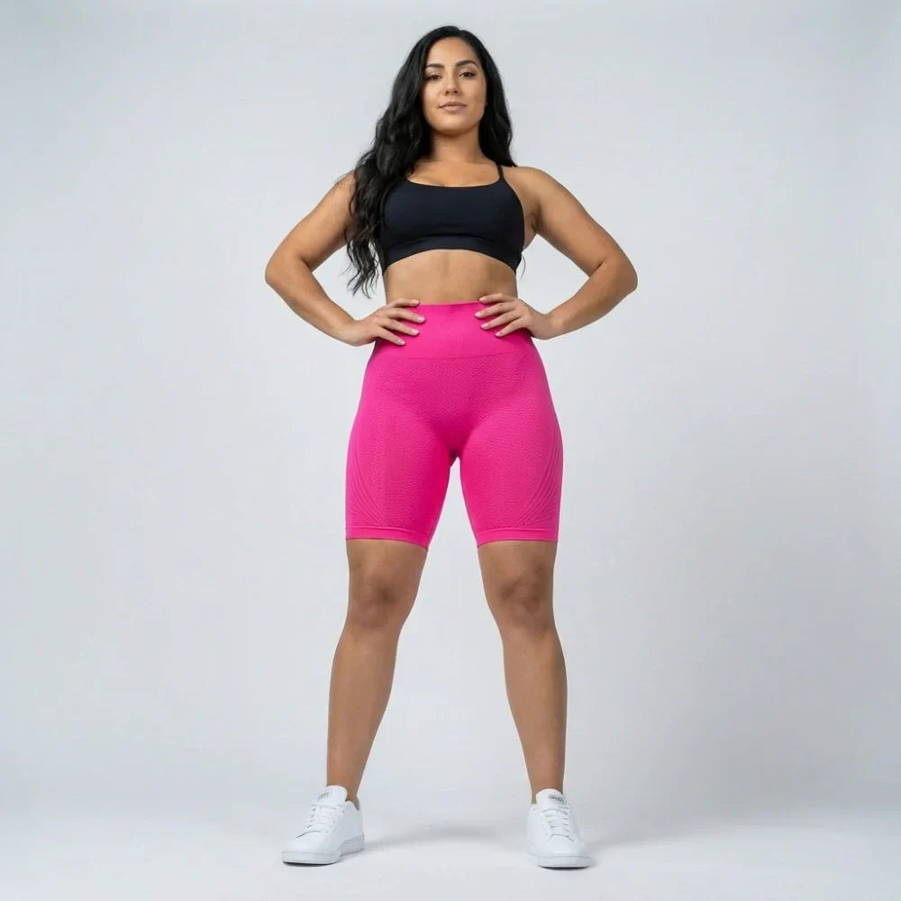 Legging courte Cellumove 3D – Rose vif