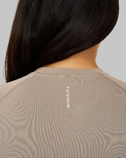 Elevate™ Compression T-shirt | Latte
