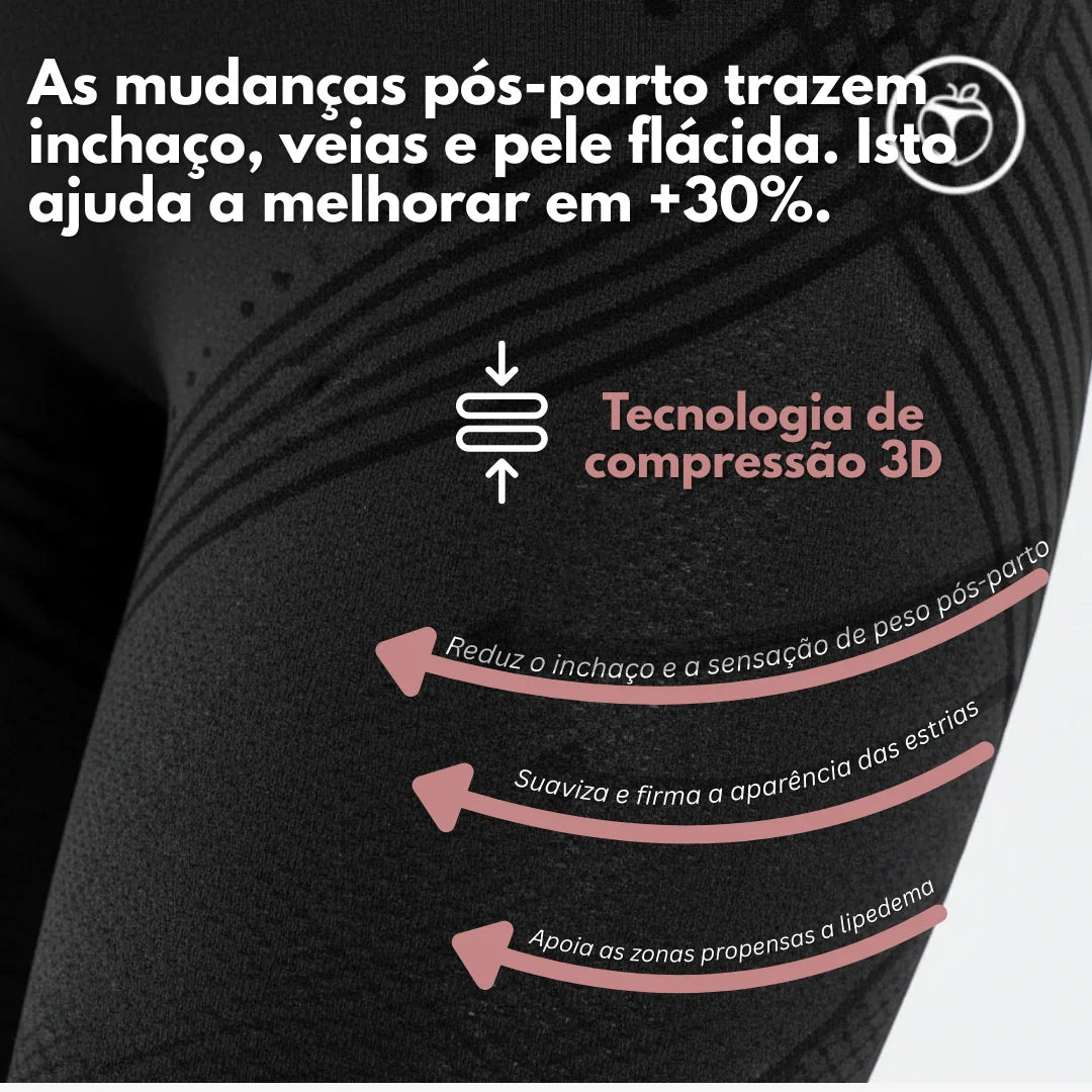 Legging Cellumove 3D – Alivie e previna as varizes de forma natural.