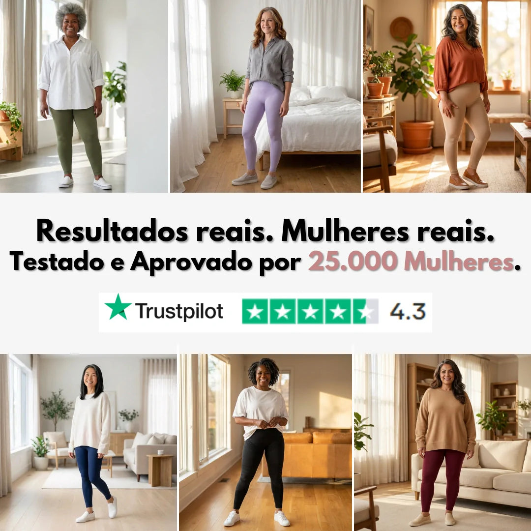 Legging Cellumove 3D – De pernas pesadas a passos leves em 2 semanas
