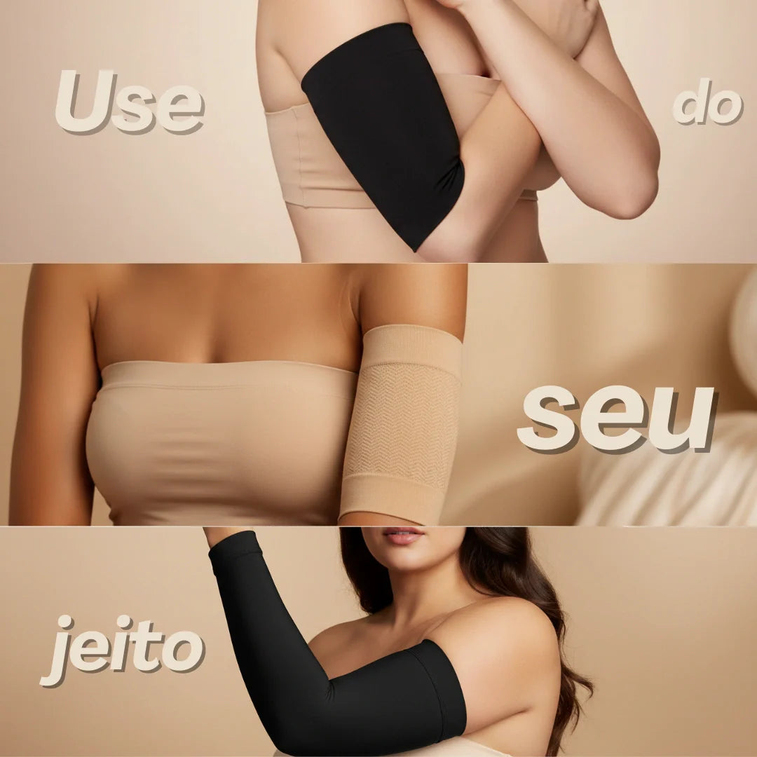Cellumove 3D Mangas Modeladoras – Acabaram-se os braços flácidos
