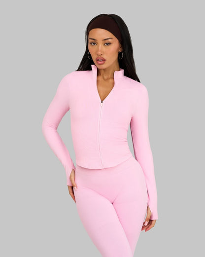 Veste sans coutures sculptante Elevate™ | Rose Bonbon