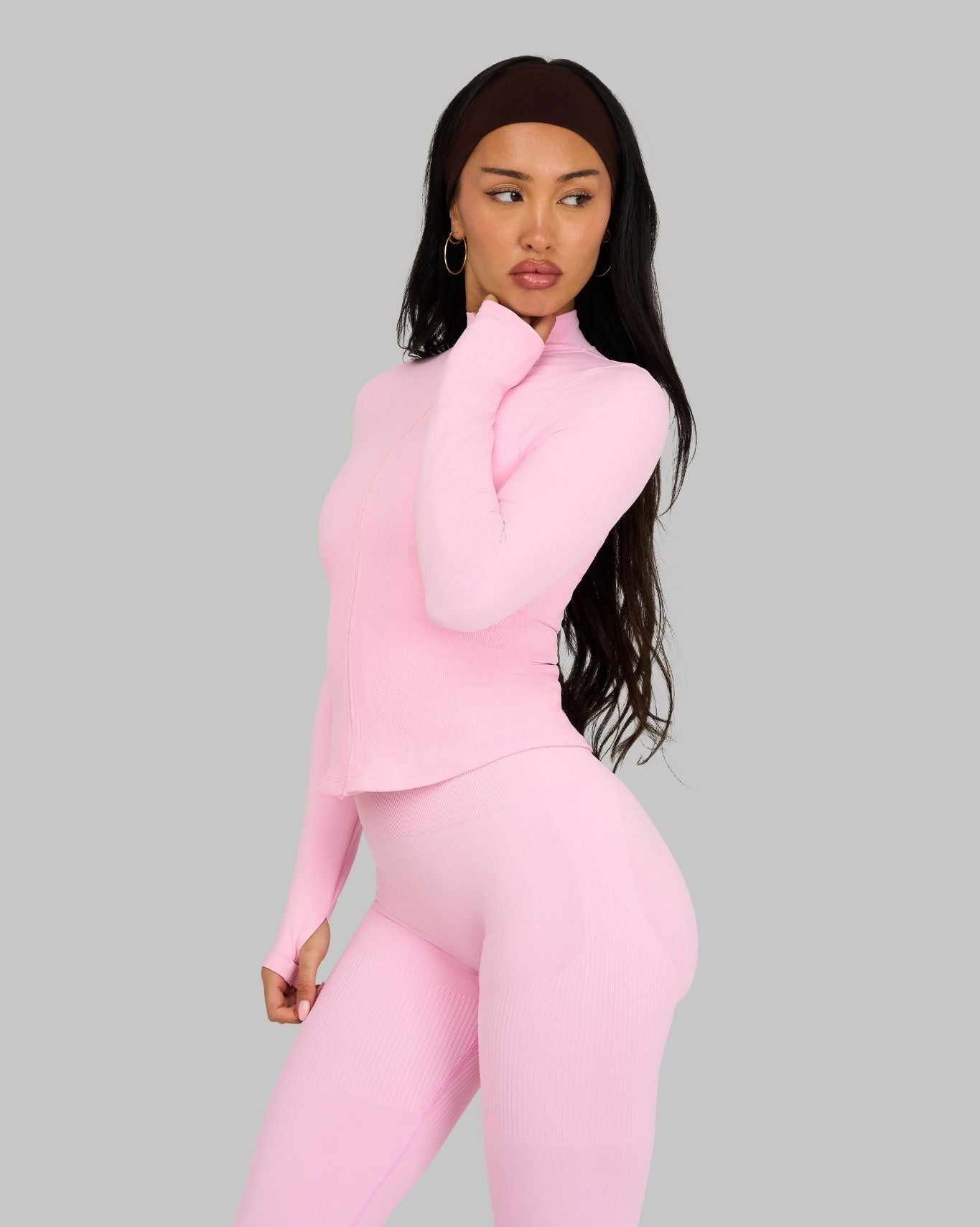 Veste sans coutures sculptante Elevate™ | Rose Bonbon