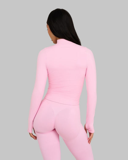 Veste sans coutures sculptante Elevate™ | Rose Bonbon