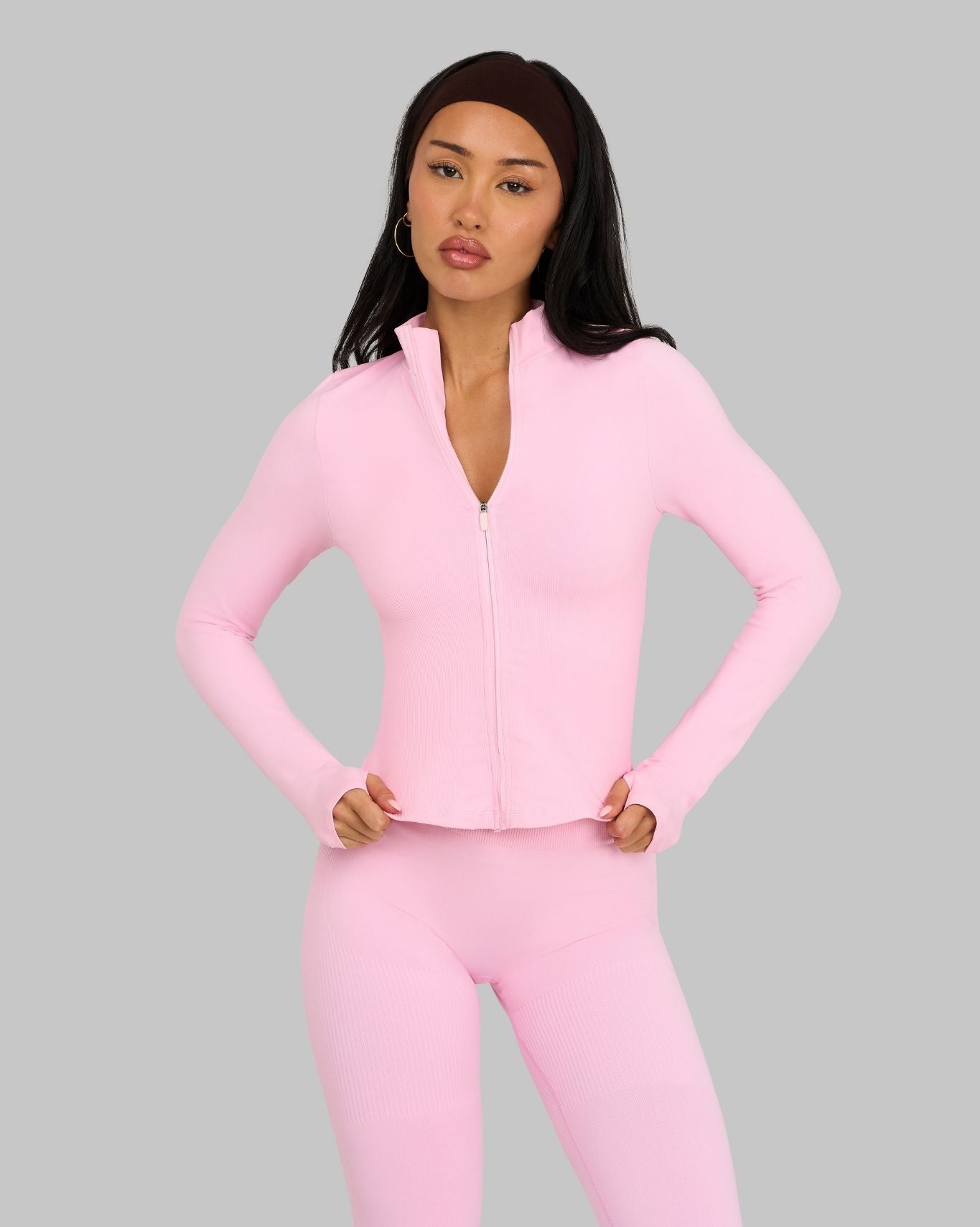 Veste sans coutures sculptante Elevate™ | Rose Bonbon