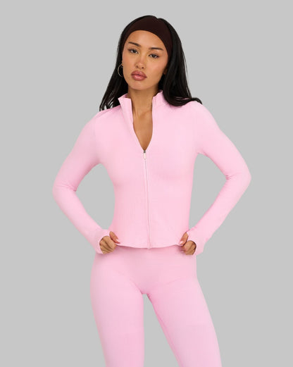 Veste sans coutures sculptante Elevate™ | Rose Bonbon