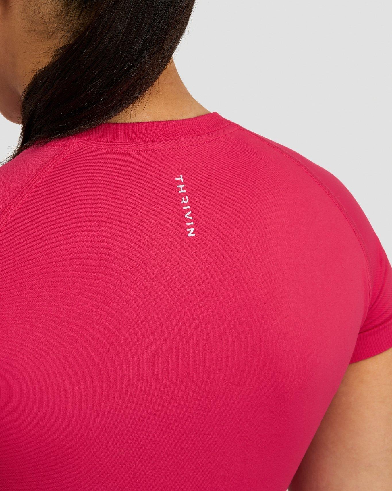 T-shirt de compression Elevate™ | Fraise