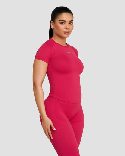 T-shirt de compression Elevate™ | Fraise