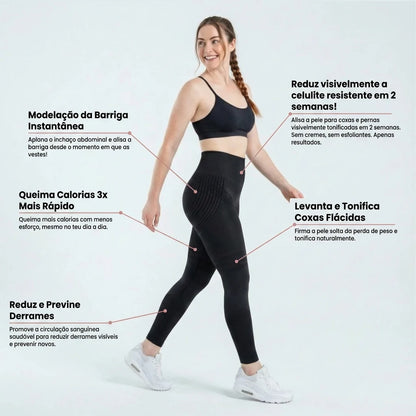 Legging Cellumove 3D – Redefina a sua silhueta sem esforço