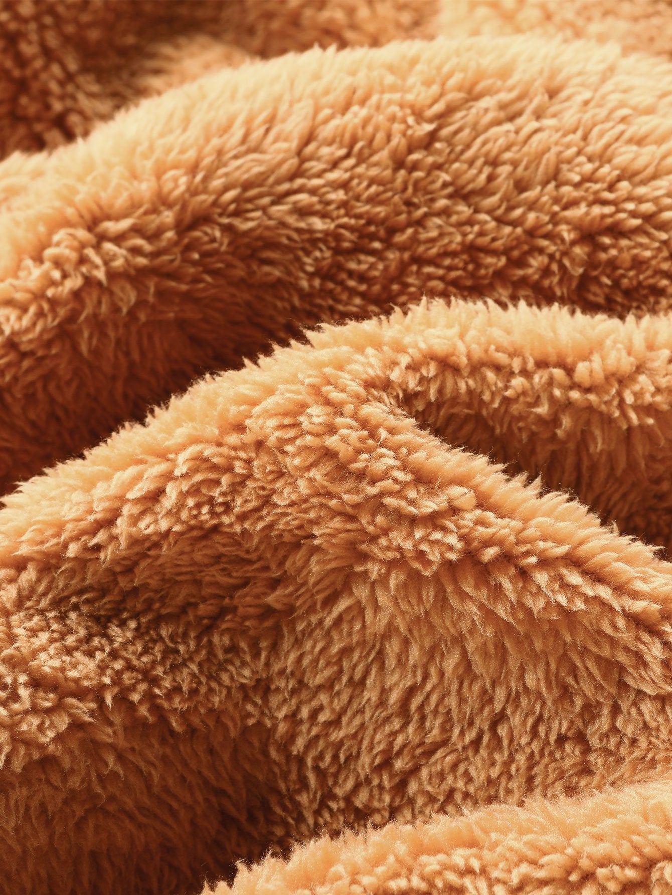 3 Peças de Moletom Teddy com Zíper de 1/4