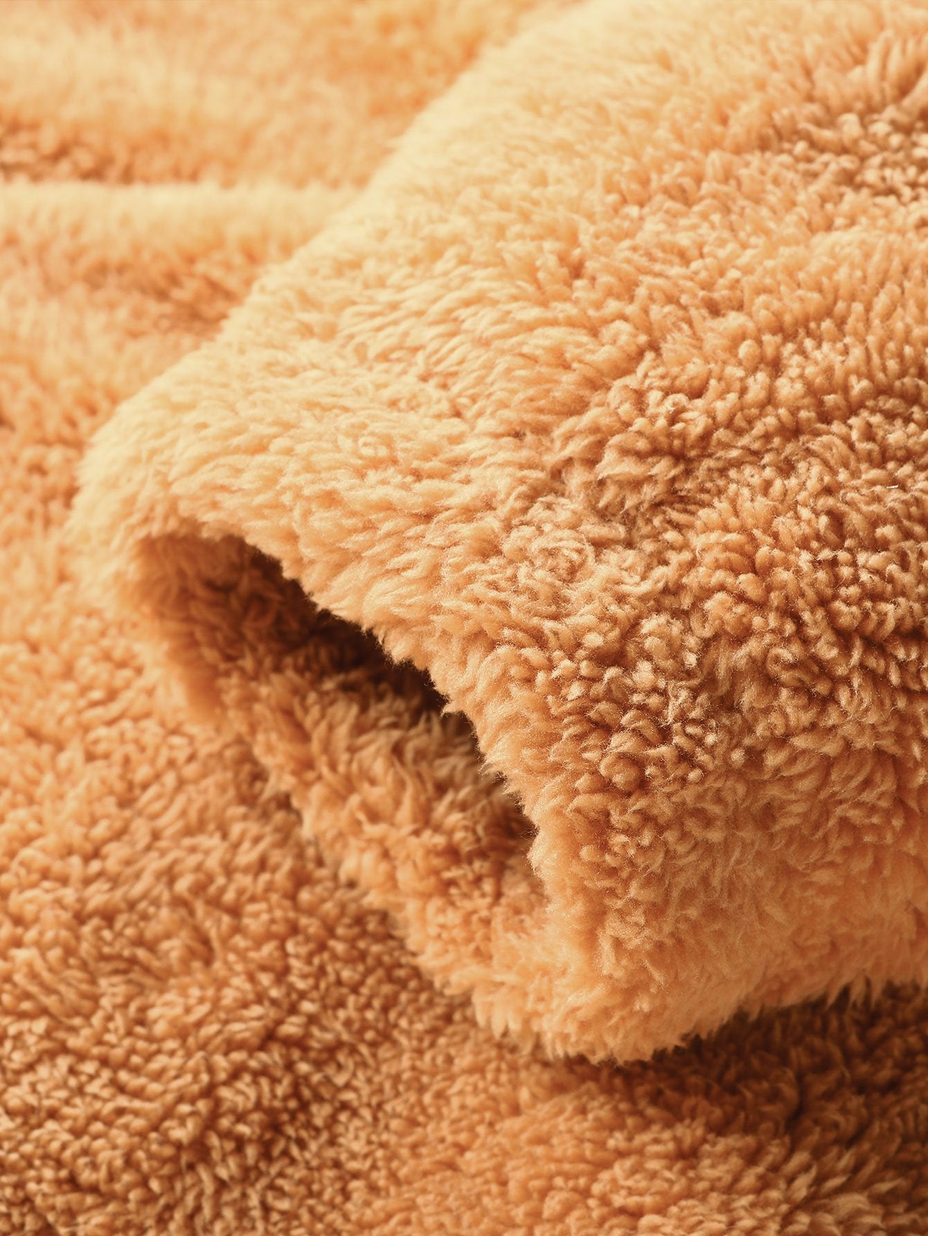 3 Peças de Moletom Teddy com Zíper de 1/4